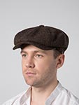 Кепка WIGENS арт. 102278 NEWSBOY RETRO CAP (коричневый)